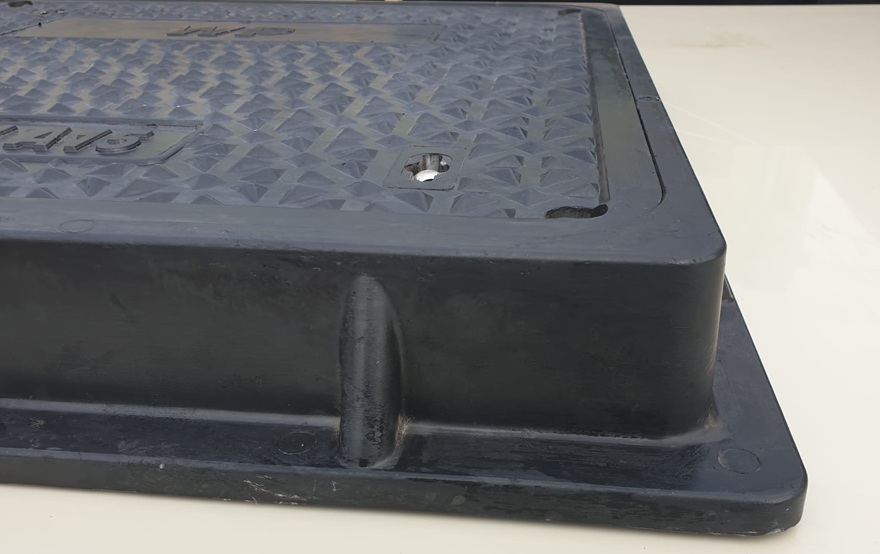 Poklop Kompozit AS600WP - detail.1 Poklop KOMPOZIT 600 x 600 mm, A 15 vodotěsný